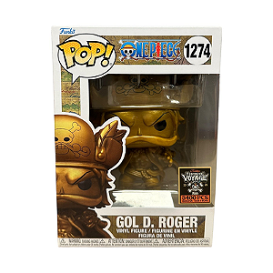 Funko Pop! Animation One Piece Gol D. Roger 1274 Exclusivo Gold