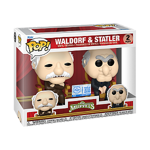 Funko Pop! Television Os Muppets Waldorf & Statler 2 Pack Exclusivo
