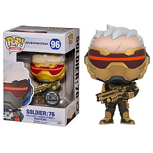 Funko Pop! Games Overwatch Soldier 76 Exclusivo