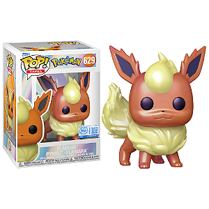 Funko Pop! Games Pokemon Flareon 629 Exclusivo Pearlescent