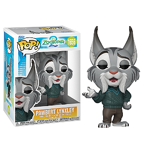 Funko Pop! Disney Zootopia Pawbert Lynxley 1656