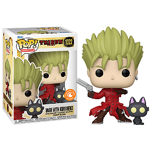 Funko Pop! Animation Trigun Vash with Kuroneko 1322 Exclusivo