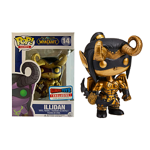 Funko Pop! Games World of Warcraft Illidan 14 Exclusivo Gold