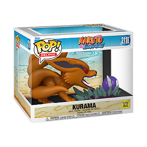 Funko Pop! Deluxe Animation Naruto Shippuden Kurama 2118 Exclusivo Glow