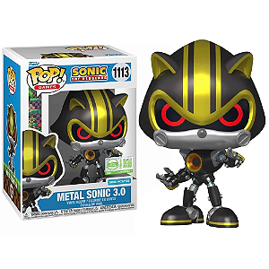 Funko Pop! Games Sonic The Hedgehog Metal Sonic 3.0 1113 Exclusivo 5000  Pcs