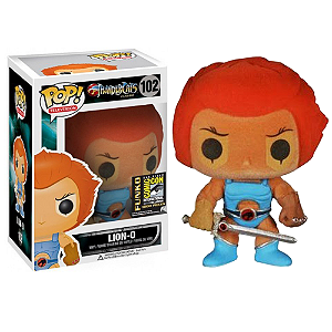 Funko Pop! Television Thundercats Lion-O 102 Exclusivo Flocked