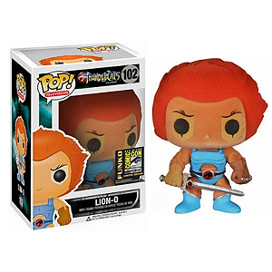 Funko Pop! Television Thundercats Lion-O 102 Exclusivo Flocked