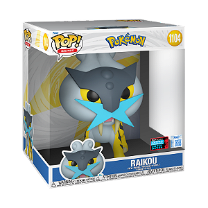 Funko Pop! Games Pokemon Raikou 1104 Exclusivo 10 Polegadas