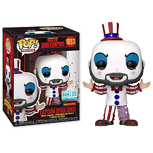 Funko Pop! Filme Terror A Casa Dos 1000 Corpos Captain Spaulding 1853 Exclusivo 9500 Pcs