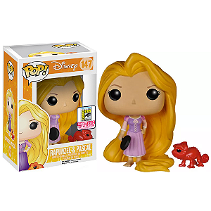 Funko Pop! Disney Enrolados Princesas Rapunzel & Pascal 147 Exclusivo Red