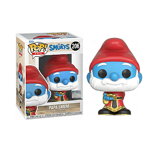 Funko Pop! Asia Os Smurfs Papa Smurf 206 Exclusivo