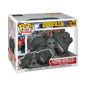 Funko Pop! Filme Godzilla Sleeping Godzilla with Minilla 1954