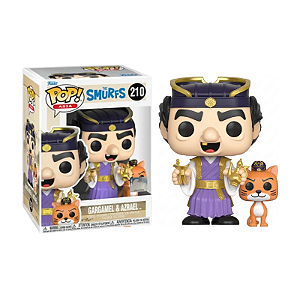 Funko Pop! Asia Os Smurfs Gargamel & Azrael 210 Exclusivo