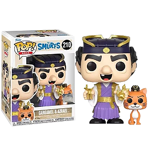 Funko Pop! Asia Os Smurfs  Gargamel & Azrael 210 Exclusivo