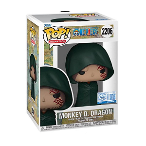 Funko Pop! Animation One Piece Monkey D. Dragon 2206 Exclusivo