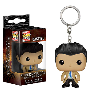 Funko Pop! Keychain Chaveiro Supernatural Castiel