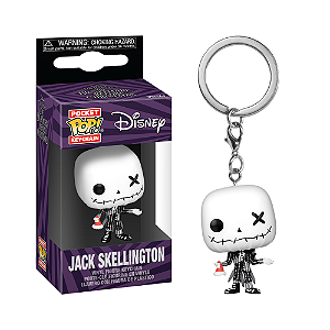 Funko Pop! Keychain Chaveiro O Estranho Mundo de Jack Jack Skellington