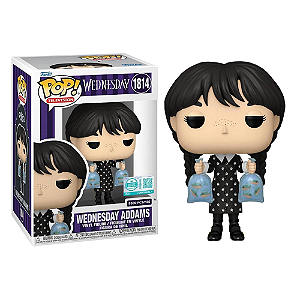 Funko Pop! Television Wandinha Wednesday Addams 1814 Exclusivo 9500 Pcs