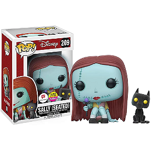 Funko Pop! Disney O Estranho Mundo de Jack Sally 209 Exclusivo Glow Flocked
