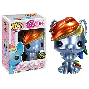 Funko Pop! Animation My Little Pony Rainbow Dash 04 Exclusivo Metallic