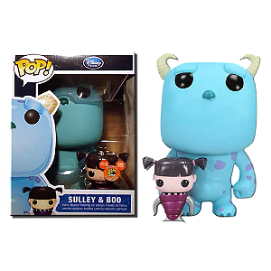 Funko Pop! Disney Monstros SA Sulley & Boo Exclusivo Metallic