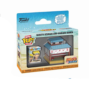 Funko Bitty Pop! Towns Naruto Shippuden Naruto Uzumaki And Ichiraku Ramen
