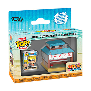 Funko Bitty Pop! Towns Naruto Shippuden Naruto Uzumaki And Ichiraku Ramen