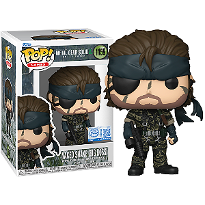 Funko Pop! Games Metal Gear Solid Naked Snake Big Boss 1159 Exclusivo