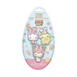 Funko Pocket Pop! Sanrio Hello Kitty And Friends Hello Kitty Kuromi And Pompompurin 3 Pack
