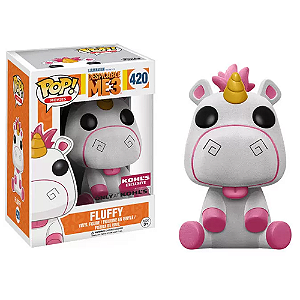 Funko Pop! Filme Meu Malvado Favorito Fluffy 420 Exclusivo Flocked