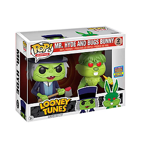 Funko Pop! Animation Looney Tunes Mr. Hyde And Bugs Bunny 2 Pack Exclusivo