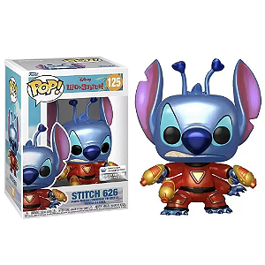 Funko Pop! Disney Lilo & Stitch Stitch 626 125 Exclusivo Metallic