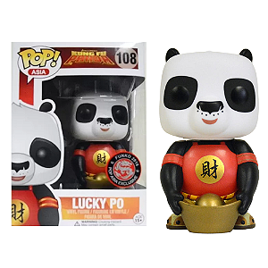 Funko Pop! Asia Kung Fu Panda Lucky Po 108 Exclusivo