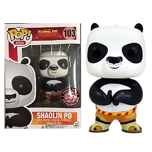 Funko Pop! Asia Kung Fu Panda Shaolin Po 103 Exclusivo