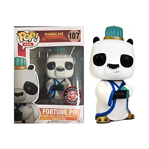 Funko Pop! Asia Kung Fu Panda Fortune Po 107 Exclusivo