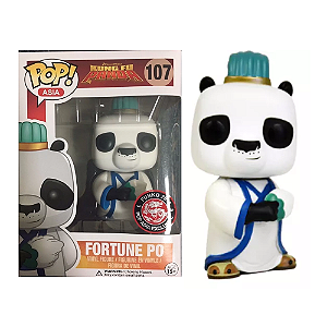 Funko Pop! Asia Kung Fu Panda Fortune Po 107 Exclusivo