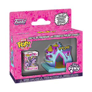 Funko Bitty Pop! Towns My Little Pony Towns Castle of Friendship and Princess Twilight Sparkle