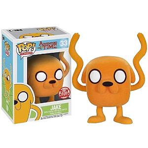 Funko Pop! Television Hora De Aventura / Adventure Time Jake 33 Exclusivo Flocked