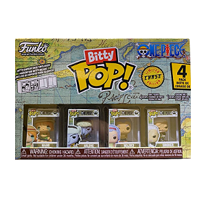 Funko Bitty Pop! Animation One Piece Nami Arlong Nojiko Smoker 4 Pack