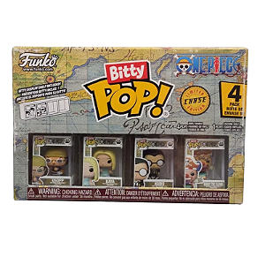 Funko Bitty Pop! Animation One Piece Usopp Kaya Kuro Buggy The Clown 4 Pack