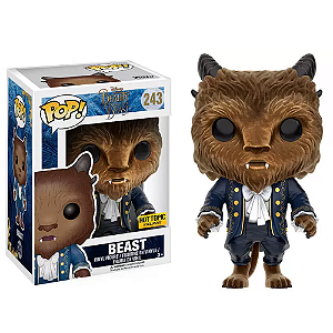 Funko Pop! Disney A Bela E A Fera Beast 243 Exclusivo Flocked