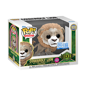 Funko Pop! Filme Wicked Cowardly Lion 1930 Exclusivo Flocked
