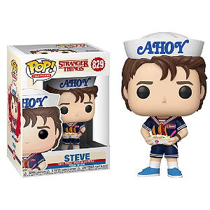 Funko Pop! Television Stranger Things Steve 829 * Caixa Danificada