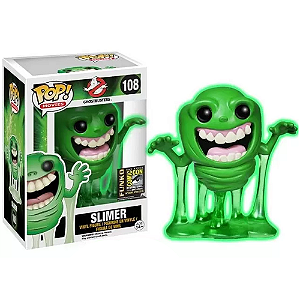 Funko Pop! Filme Ghostbusters / Os Caça Fantasmas Slimer 108 Exclusivo Glow