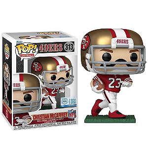 Funko Pop! Football NFL 49 ERS Christian McCaffrey 313 Exclusivo