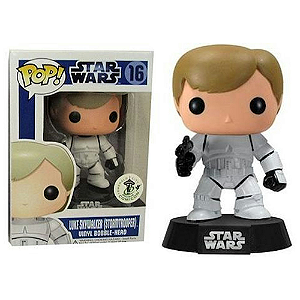 Funko Pop! Television Star Wars Luke Skywalker Stormtrooper 16 Exclusivo