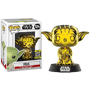 Funko Pop! Television Star Wars Yoda 124 Exclusivo Gold