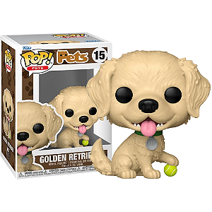 Funko Pop! Pets Cachorro Golden Retriever 15