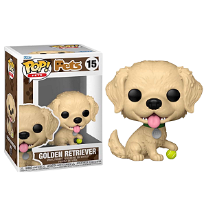 Funko Pop! Pets Cachorro Golden Retriever 15