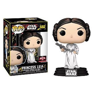 Funko Pop! Television Star Wars Princess Leia 682 Exclusivo